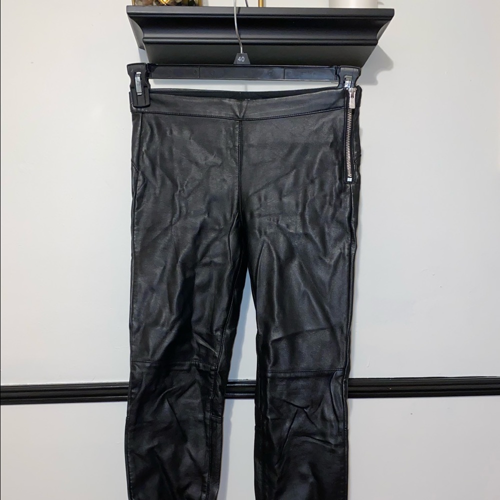 H&M Leather Leggings